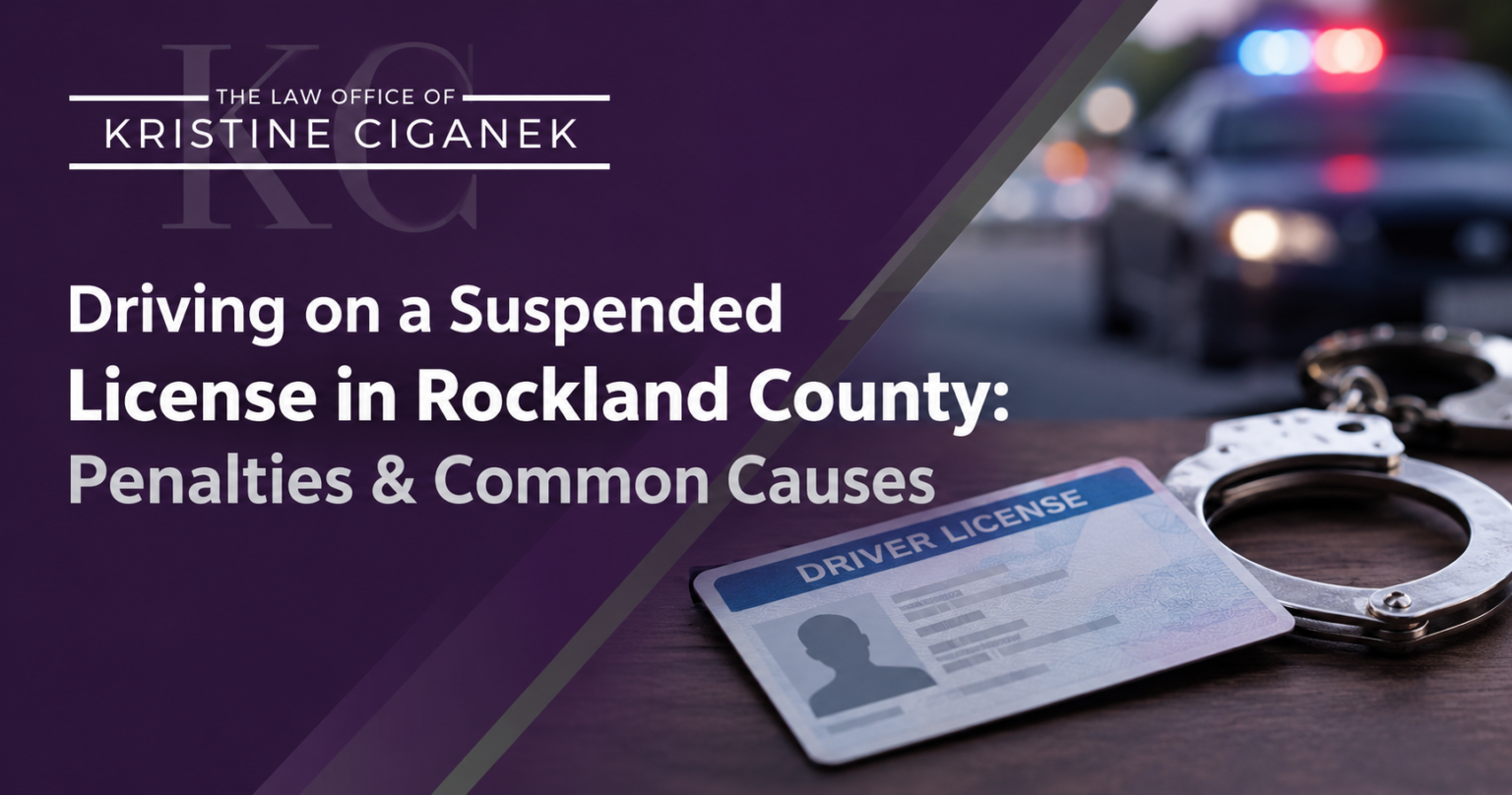 Driving on a Suspended License in Rockland County