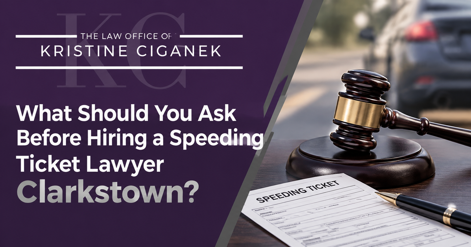 Speeding Ticket Lawyer Clarkstown